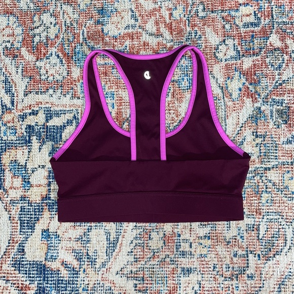 All Access Bandier Center Stage Pocket Leggings + Sports Bra Mulberry SZ M VGUC - Picture 5 of 11